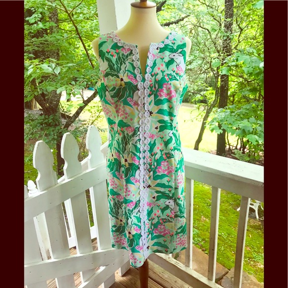 crown & ivy Dresses & Skirts - Crown & Ivy Floral Cotton Sheath Dress Size 12